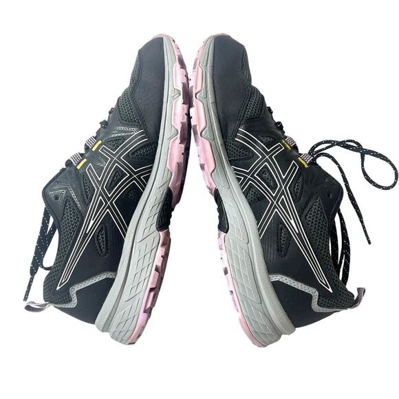 Asics Gel Venture 8 Shoes Black Purple Womens Size 8.5 Running Sneakers 1012A708 - Picture 6 of 10